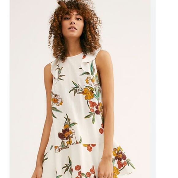 Free People Free People Summer In Tulum Mini Dress size S - Picture 1 of 7